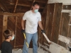 Tearing out the wall